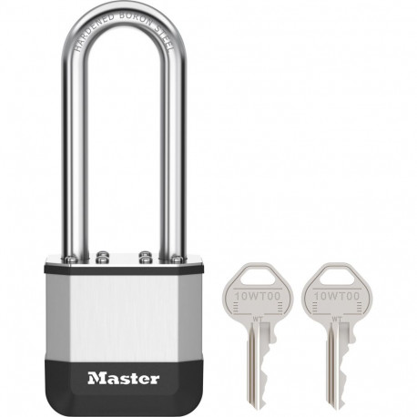 Master Lock Elite Padlock 45mm, 64mm Shackle, 5-Pin Cylinder