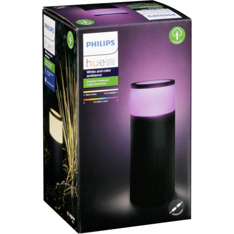 Philips välisvalgusti Calla HUE Outdoor valge ja värviline 24V 25cm 8W, antratsiit