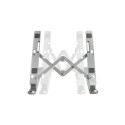 Logilink | Notebook stand, foldable | AA0134 | Notebook Stand | Silver