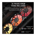 Corsair PC Case | 3200D RS ARGB | Smoke | Mid-Tower