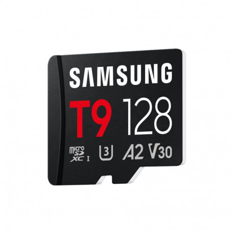 Samsung T9 | MicroSD Card | 128 GB | microSDXC | Flash memory class U3, V30, A2