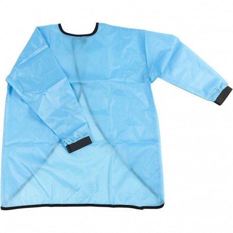 Laste kunstipõll  pikkade varrukatega Artist Smock 75 cm, türkiissinine (7–12 a), 10 tk pakis