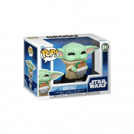 FUNKO POP! Vinyl figuur: Star Wars: Mandalorian & Grogu - Grogu with Sandwich
