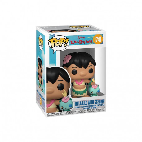 FUNKO POP! Vinyl Figure: Disney: Lilo & Stitch - Hula Lilo with Scrump