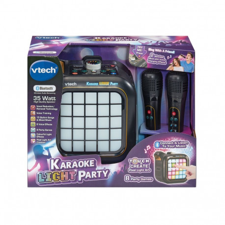 VTECH Bluetooth karaokekõlar valgusefektidega