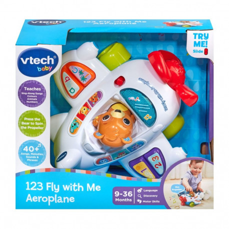 VTECH 123 Lenda minuga mängulennuk