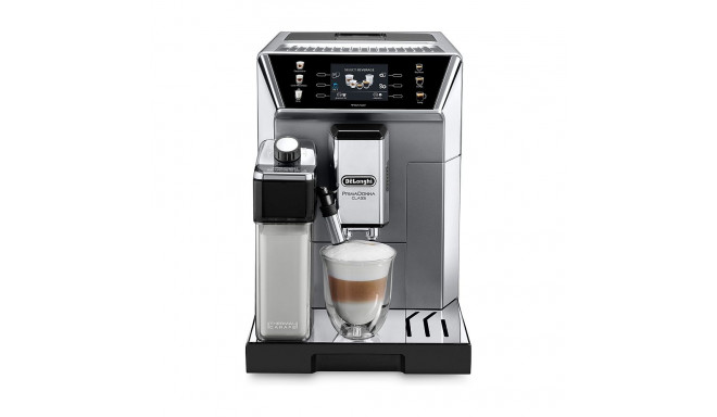 "ECAM 550.85.MS fully automatic coffee machine silver"