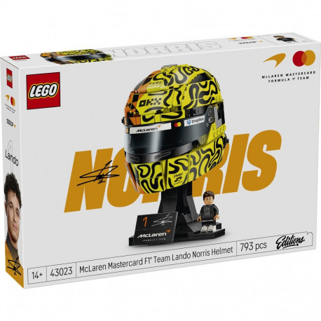 LEGO Editions McLaren Mastercard F1 Team Lando Norris kiiver
