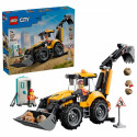 City 60480 Yellow Backhoe Loader Blocks