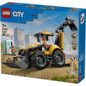 City 60480 Yellow Backhoe Loader Blocks