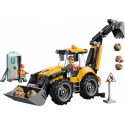 City 60480 Yellow Backhoe Loader Blocks