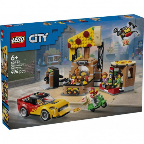 City ehitusplokid 60496 pitsa kojukande kogemus sõidukitega
