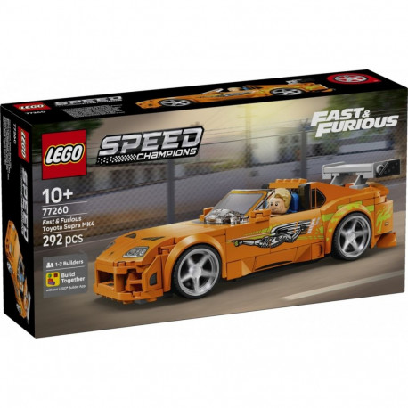 Speed Champions klotsid 77260 Toyota Supra MK4 The Fast and The Furious