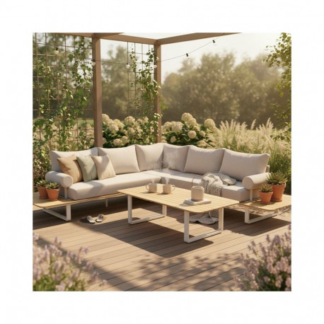 OUTDOOR FURNITURE SET 190X85X65