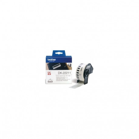 BROTHER DK22211 WHITE FILM TAPE 29MM