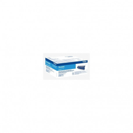 BROTHER TN-423C CYAN HIGH YIELD TONER, 4,000P