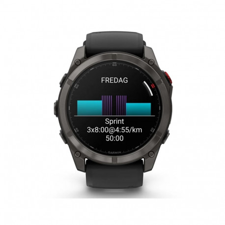 Smartwatch - Garmin fēnix 8 Pro 1.4" AMOLED, GPS, 648-Hour Battery Life, Black