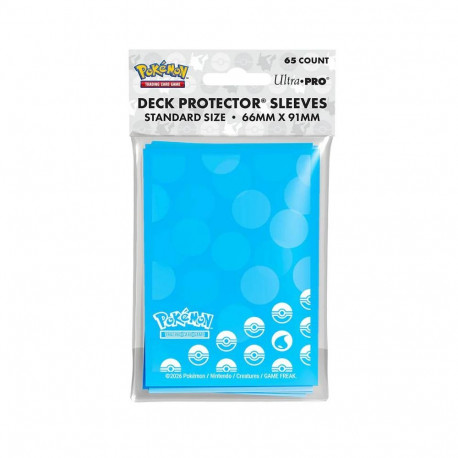Trading Card Sleeve - Ultra PRO Energy Water Type 65 Pack Blue
