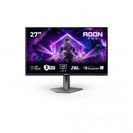 Monitor - AOC AG276UZD 26.5" UHD QD-OLED 4K 240Hz HDMI 2.1 DisplayPort 2.1
