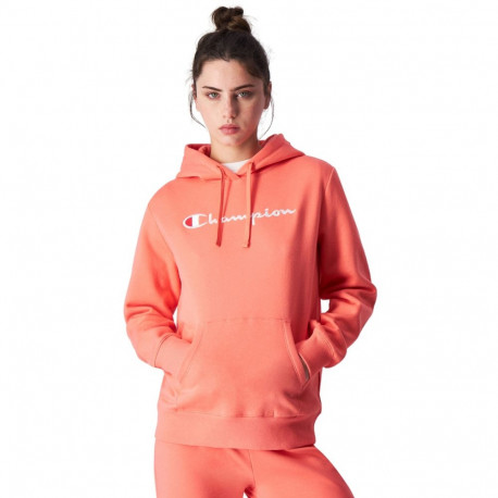Bluza damska Champion Hooded koralowa 117529 PS004