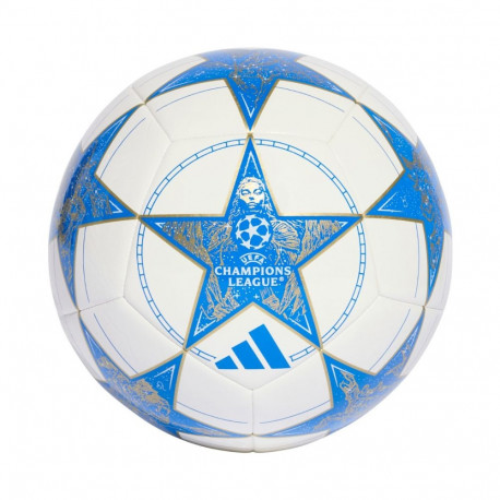 Piłka nożna adidas UCL Club 25/26 League Stage biało-niebieska KA0070