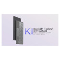 "inateck Keyboard Tablet QWERTZ gray"