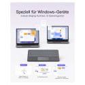 "inateck Keyboard Tablet QWERTZ gray"