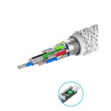 Swissten ARAMID REINFORCED USB - USB-C Data and Charding cable 1.5m
