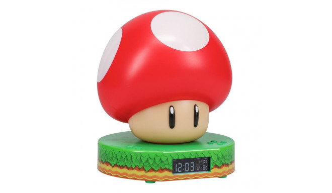 Paladone Super Mushroom Digital Alarm Clock