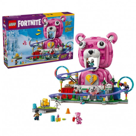 Constructor - LEGO Fortnite 77082 Rave Cave Set With 1963 Pieces And 7 Minifigures Multicolor