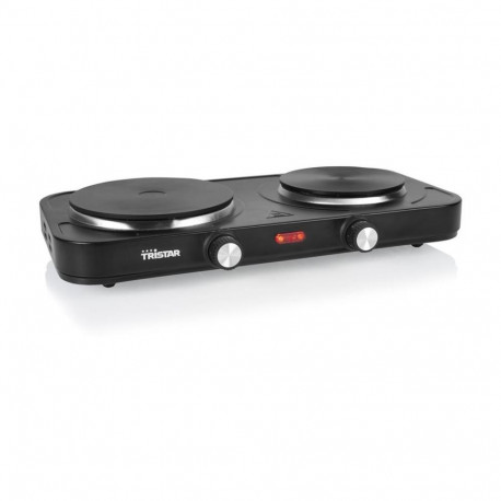 Tristar Table Hob | KP-6152 | Number of burners/cooking zones 2 | Black | Electric