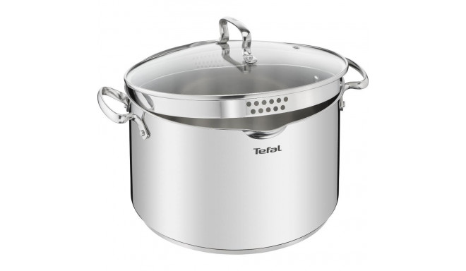 TEFAL | Pot | G7196455 Duetto+ | Stainless steel | Dishwasher proof | Lid included | Stainless steel