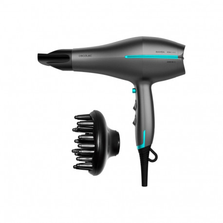 Cecotec Hair dryer | IoniCare 5300 Maxi Aura Black | 2200 W | Number of temperature settings 3 | Ion
