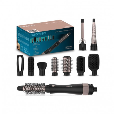 Cecotec õhuhari CeramicCare 10in1 Styler 3 soojusastet 1000W, must