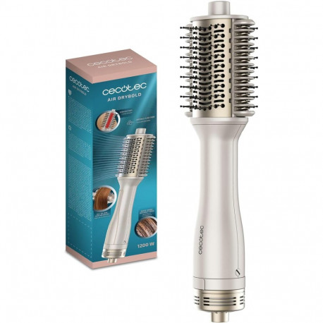 Cecotec Air Brush with Heating Plates | Air DryBold | Ceramic heating system | Ion conditioning | 12
