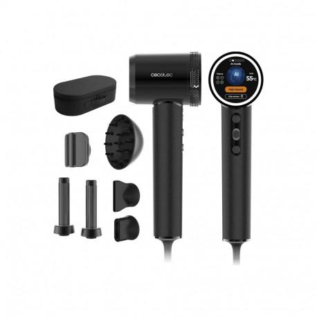 Cecotec juuksekuivati DryGlam Waves i-Sensor Pro 1600W 4 temperatuuriastet ioonifunktsioon diffuusor