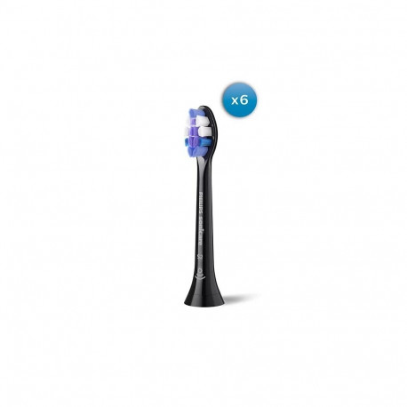 Philips harjapead HX6056/88 Sonicare õrnad täiskasvanutele 6tk, must