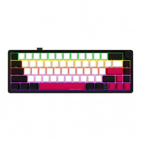 LORGAR Gaming Keyboard KBP70MW Pro Wireless 65% Black EN