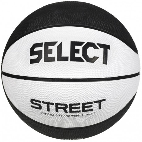 Select korvpall Street 2023 12074, valge-must