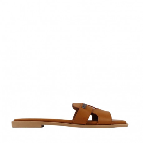 Klapki damskie Lee Estill Slider Low brązowe 50251024 35A