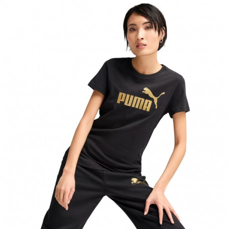 Puma naiste särk Ess Metallic No.1 Logo 631536 51, must