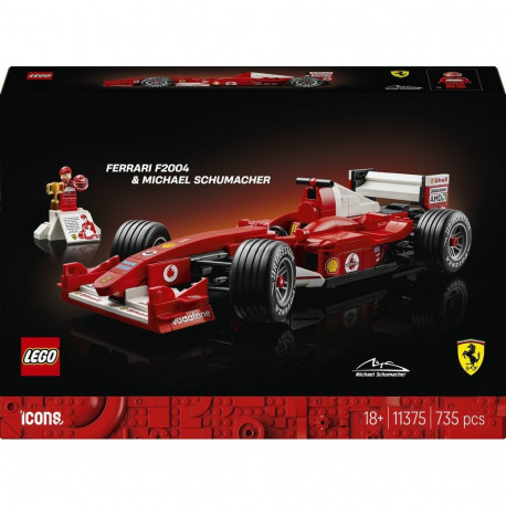 LEGO Icons komplekt 11375 Ferrari ja Michael Schumacher