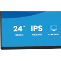 24” IPS Full HD panel with 4-side slim bezel 