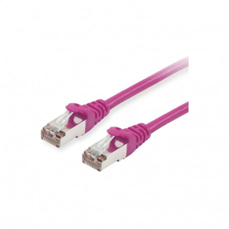 "Equip Patchkabel Cat6 S/FTP 2xRJ45 0.50m violet LSZH Polybeutel"