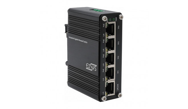 "EXSYS EX-62020 5-Port Industrie Ethernet Switch"