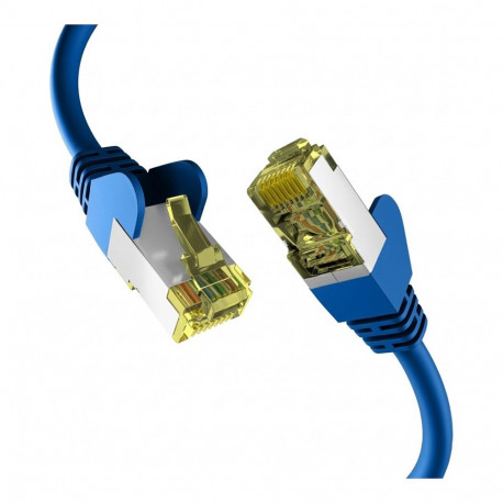 "EFB RJ45 Patchkabel Cat.6A S/FTP LSZH Draka UC900 TM31 blau 0,15m"