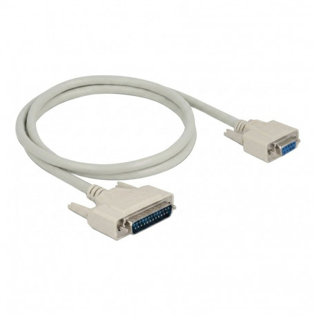 "Delock Serielles Kabel D-Sub 25 Stecker zu D-Sub 9 Buchse 3 m"