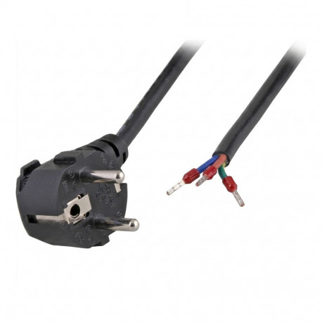 "EFB Netzleitung Schutzkontakt 90 - Open End AE 3 m, 3 x 1,00 mm"