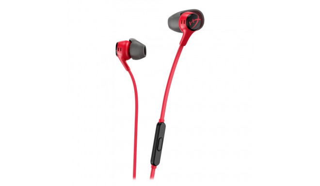 HyperXCloud Earbuds II punane peakomplekt