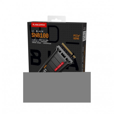 M.2 SSD - Western Digital Black SN8100 1 TB PCIe 5.0 NVMe 3D NAND